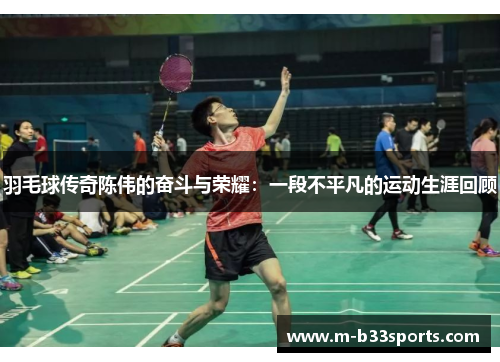 羽毛球传奇陈伟的奋斗与荣耀：一段不平凡的运动生涯回顾