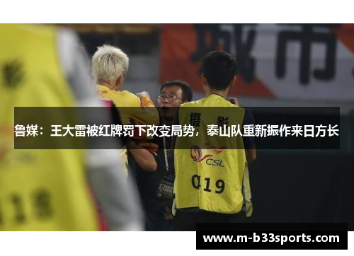 鲁媒:王大雷被红牌罚下改变局势,泰山队重新振作来日方长 鲁媒:王大雷被红牌罚下改变局势,泰山队重新振作来日方长